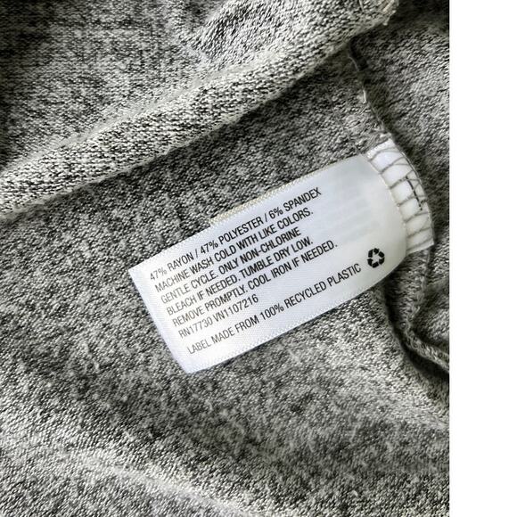 A New Day Women's Sleeveless Shift Dress Gray Melange Color Sz M - Picture 10 of 10